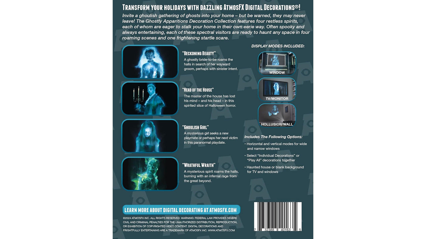 Ghostly Apparitions USB Drive Decoration Collection