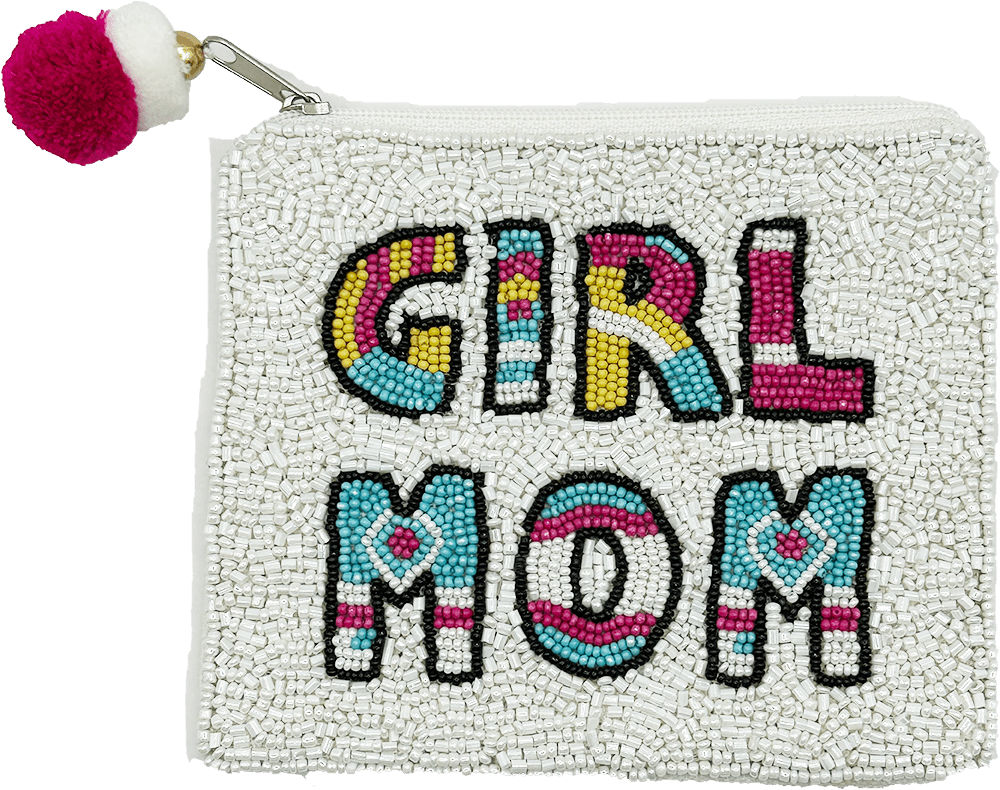 GILR MOM Beaded Coin Pouch - Nifty Decor & More