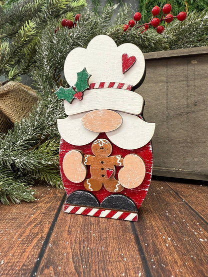 Gingerbread Baker Mini Gnome - Nifty Decor & More