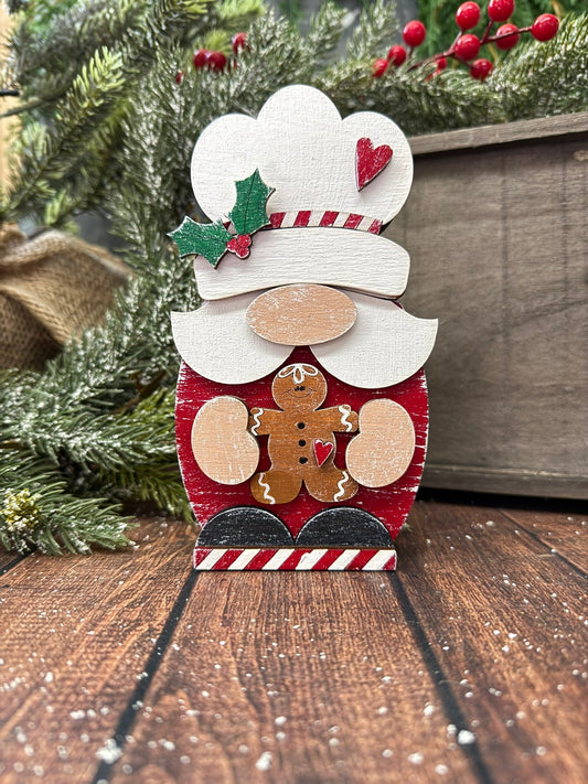 Gingerbread Baker Mini Gnome - Nifty Decor & More