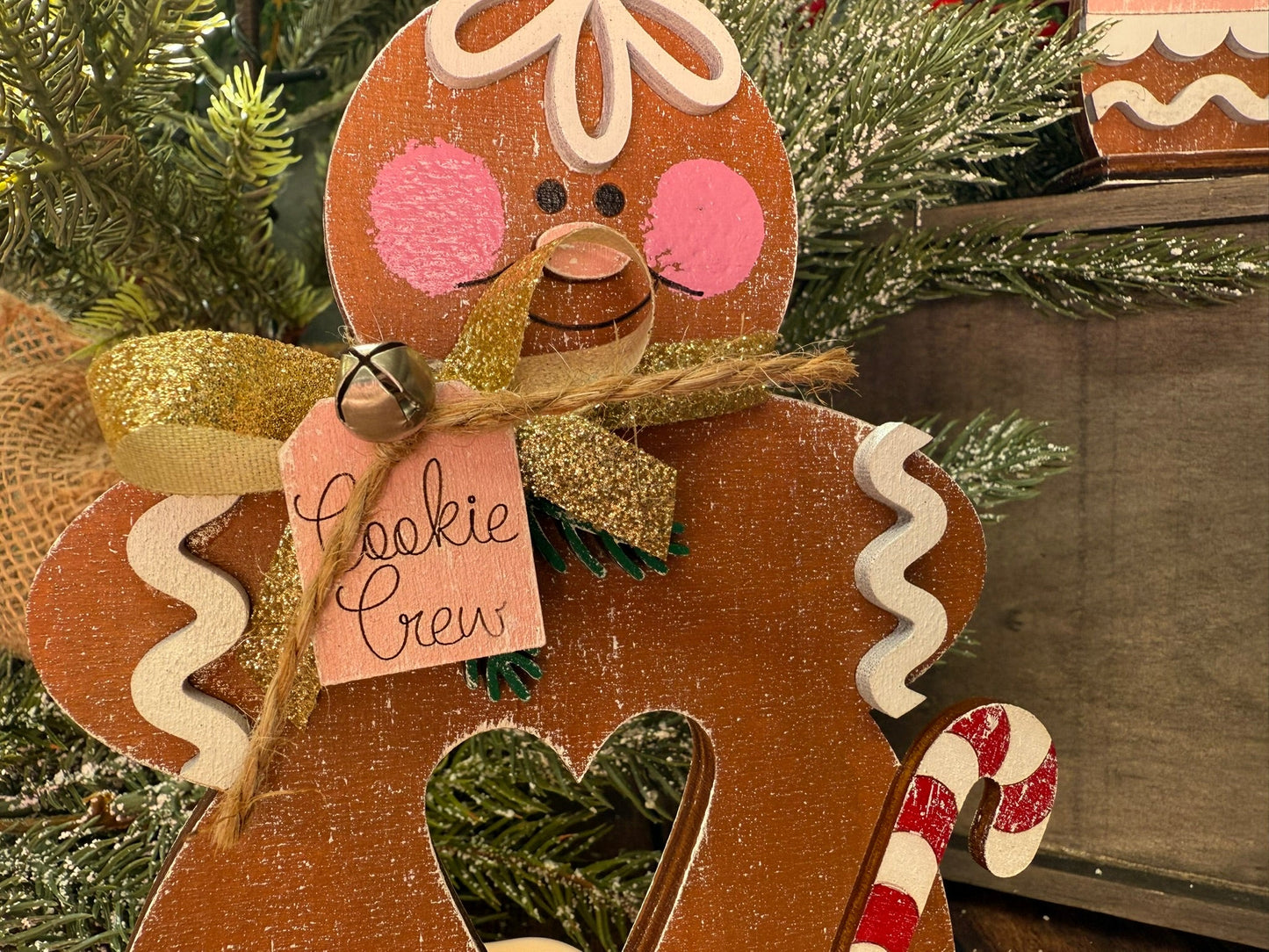 Gingerbread Boy & Girl Votive - Nifty Decor & More