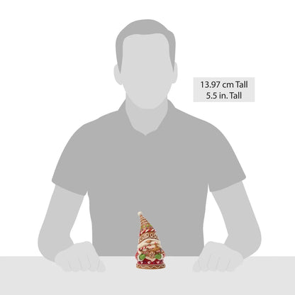 Gingerbread Gnome Train Fig - Nifty Decor & More