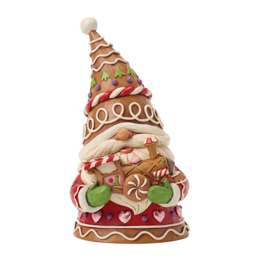 Gingerbread Gnome Train Fig - Nifty Decor & More