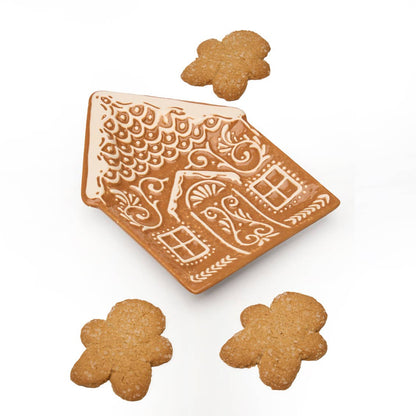Gingerbread House Plate - Nifty Decor & More