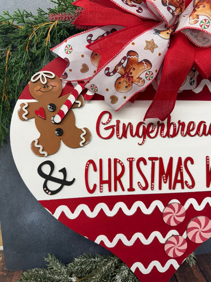 Gingerbread Kisses & Christmas Wishes - Nifty Decor & More