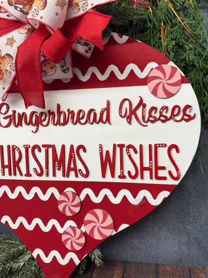 Gingerbread Kisses & Christmas Wishes - Nifty Decor & More
