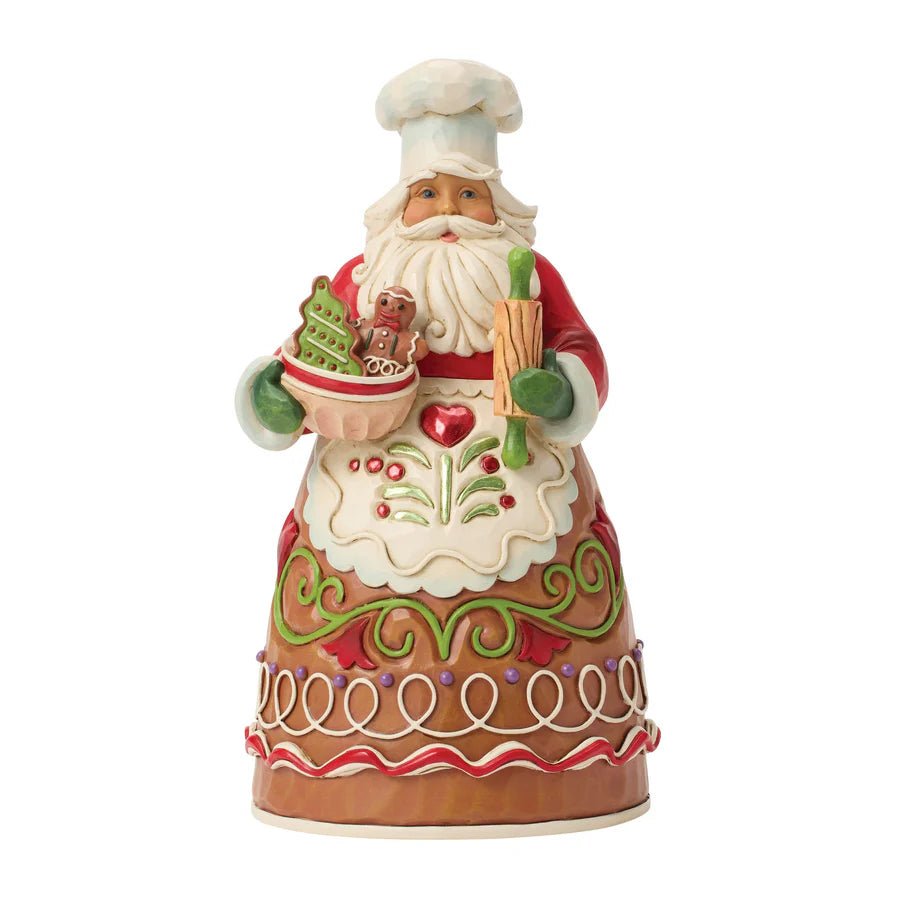 Gingerbread Pastry Chef Santa - Nifty Decor & More