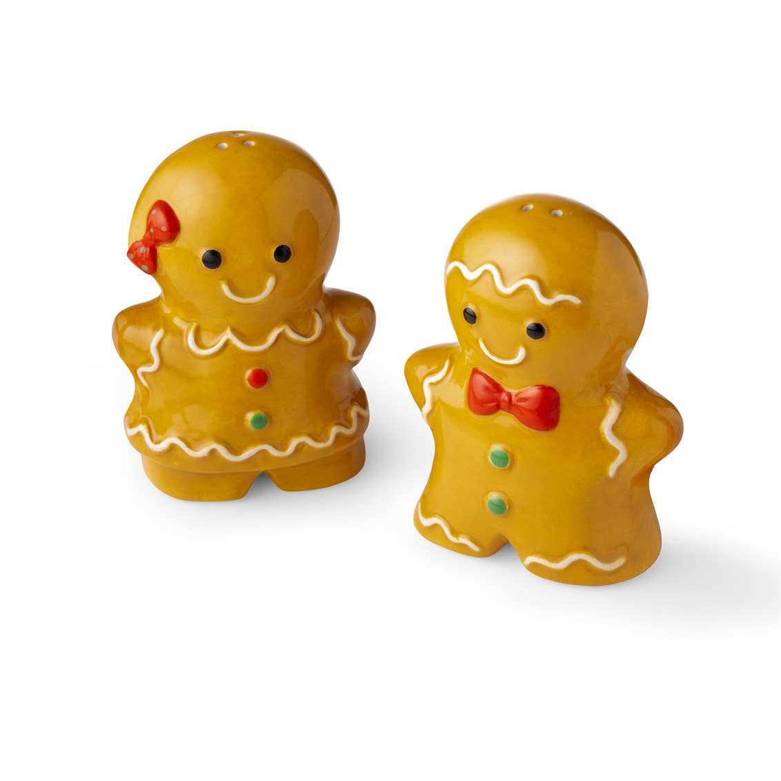 Gingerbread Salt and Pepper Shakers - Nifty Decor & More