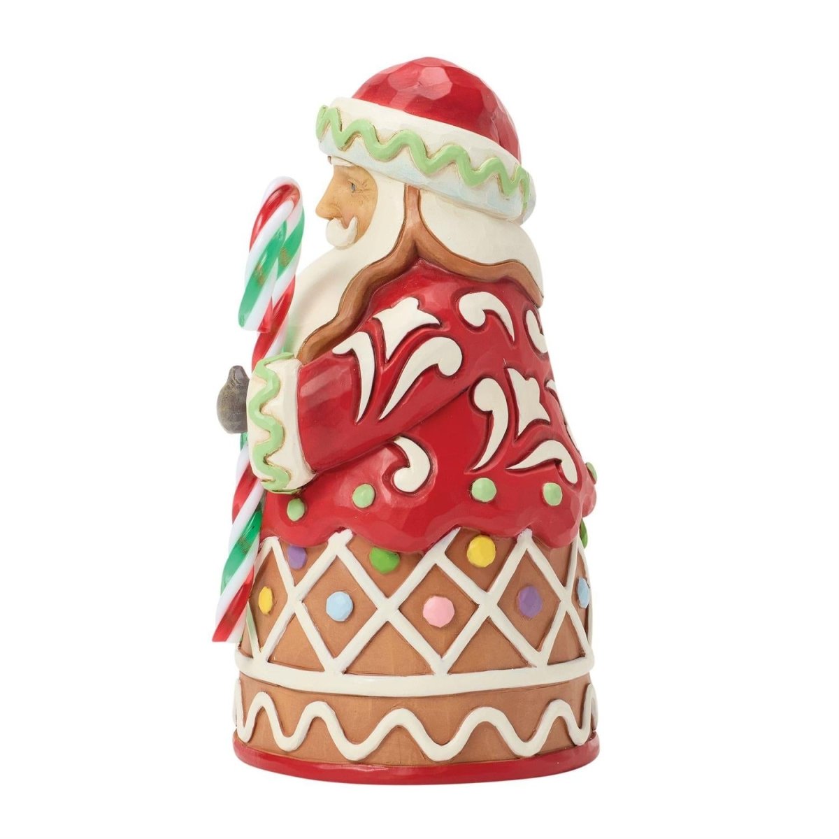 Gingerbread Santa Candy Pint - Nifty Decor & More