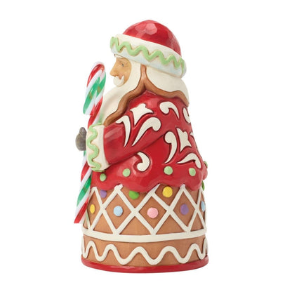 Gingerbread Santa Candy Pint - Nifty Decor & More