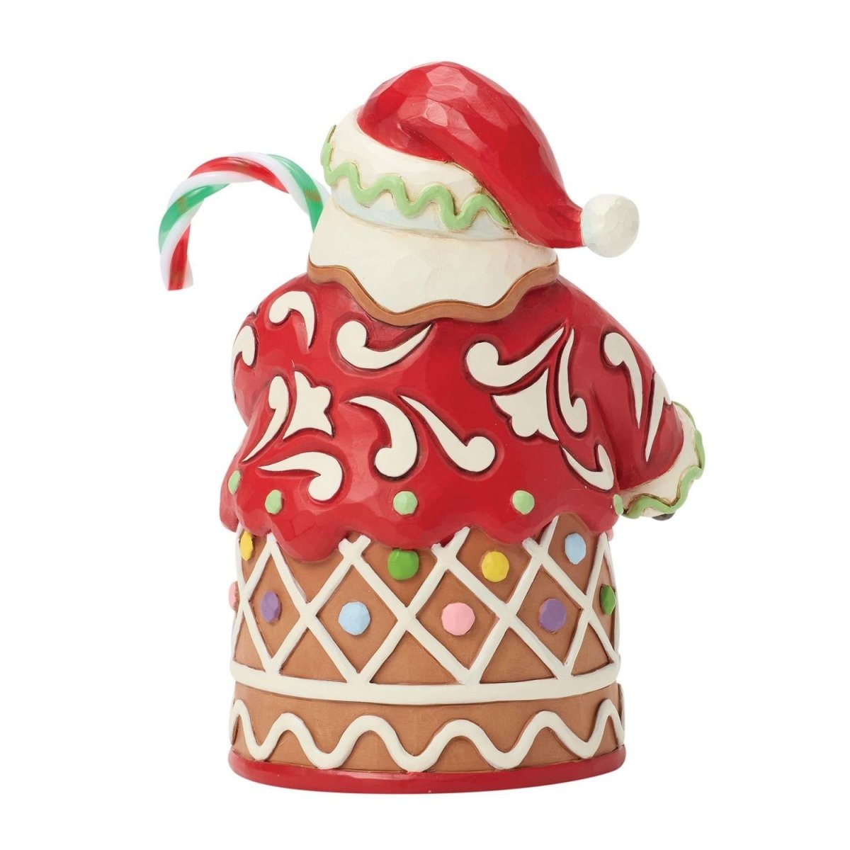 Gingerbread Santa Candy Pint - Nifty Decor & More