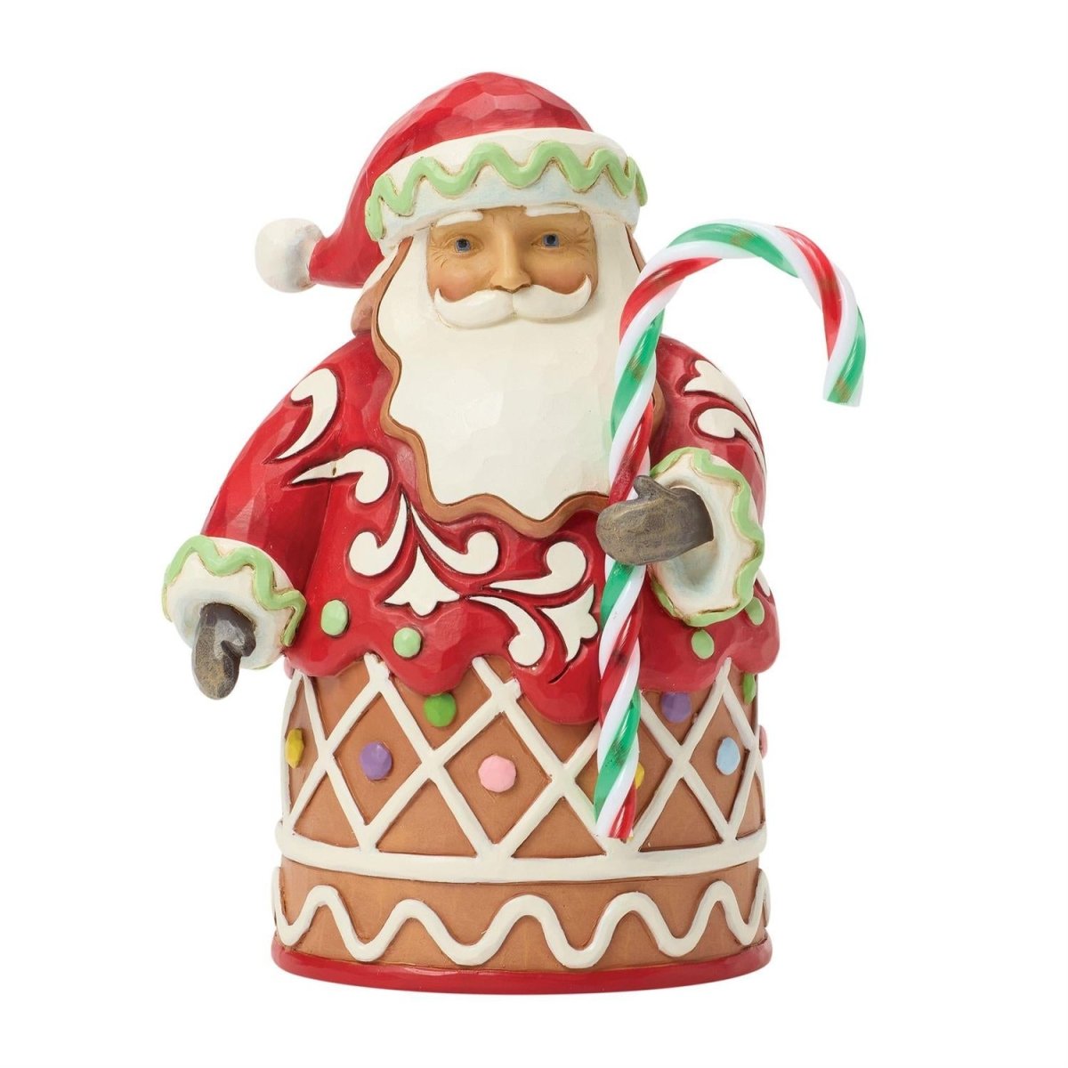 Gingerbread Santa Candy Pint - Nifty Decor & More
