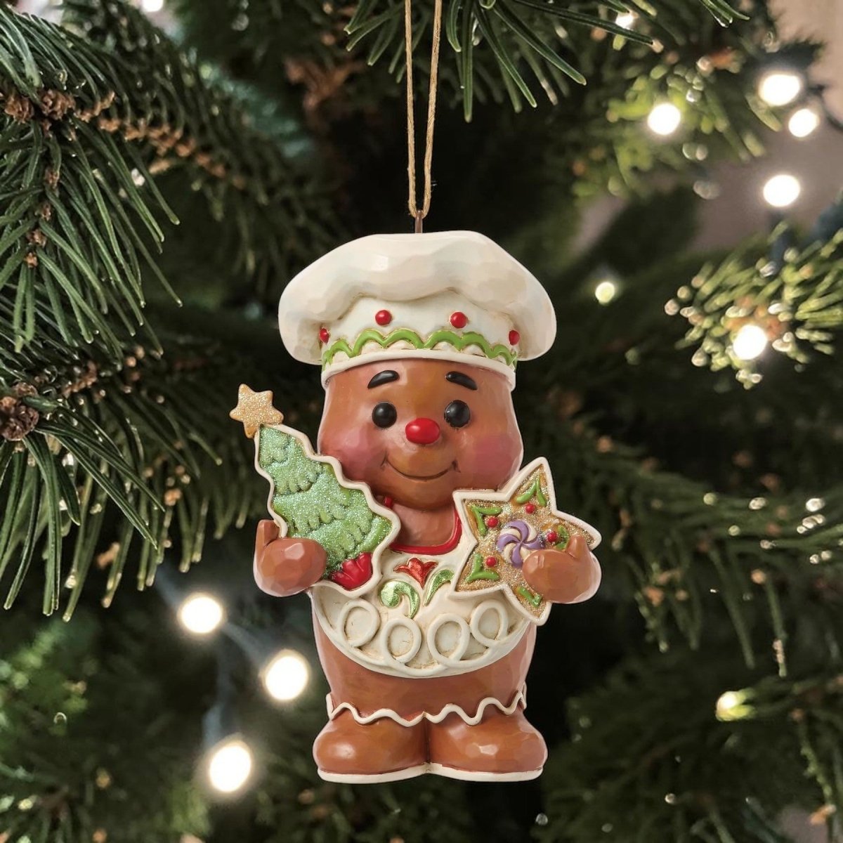 Gingerbread with Cookies Ornament - Nifty Decor & More