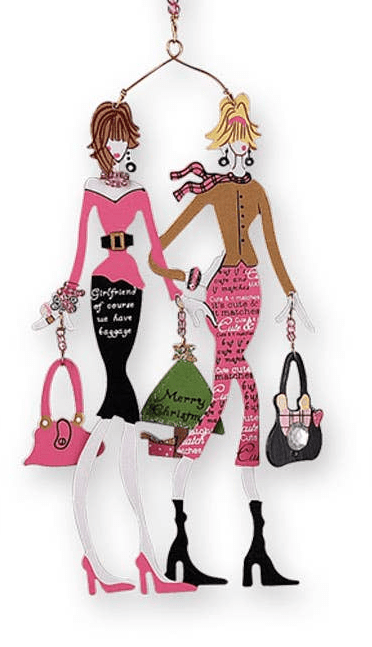 Girlfriends Ornaments - Nifty Decor & More