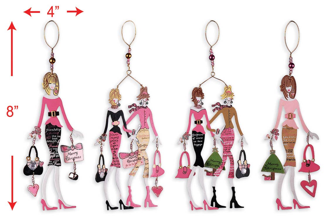 Girlfriends Ornaments - Nifty Decor & More