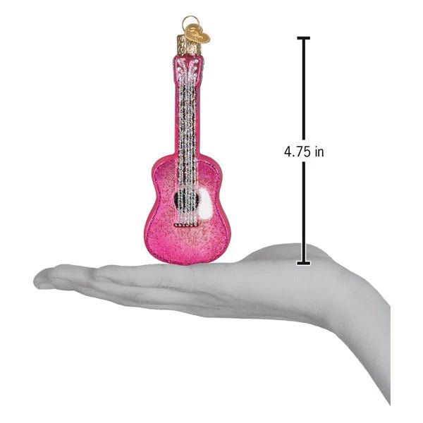 Glittered Glam Guitar - Nifty Decor & More