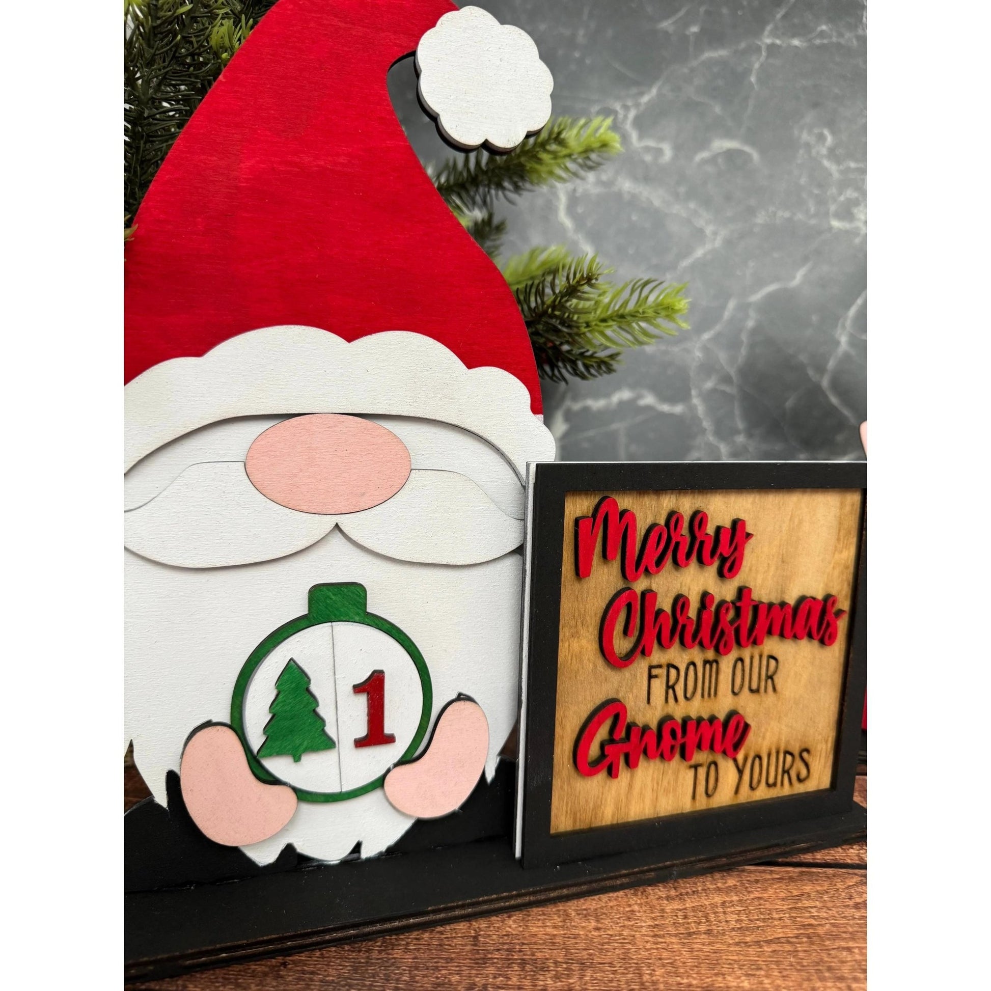 Gnome Christmas Countdown - Nifty Decor & More