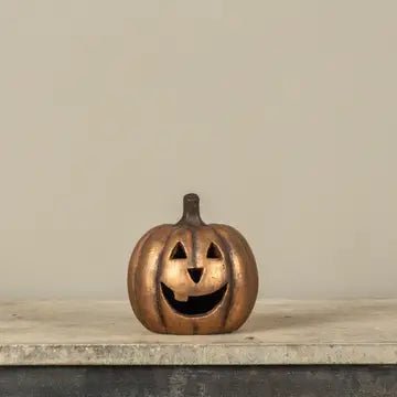 Gold Big Mouth Pumpkin - Nifty Decor & More