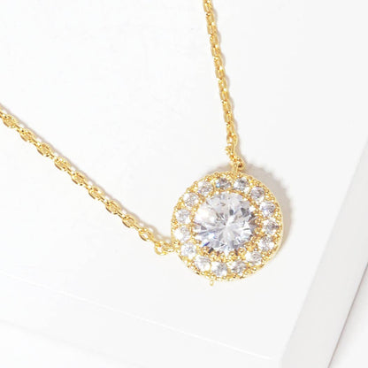 Bridesmaid Necklace Gold-Dipped GCR