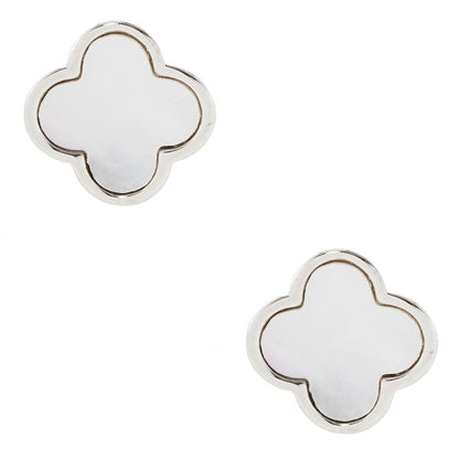 Gold - Dipped Clover Post Earring - Nifty Decor & More