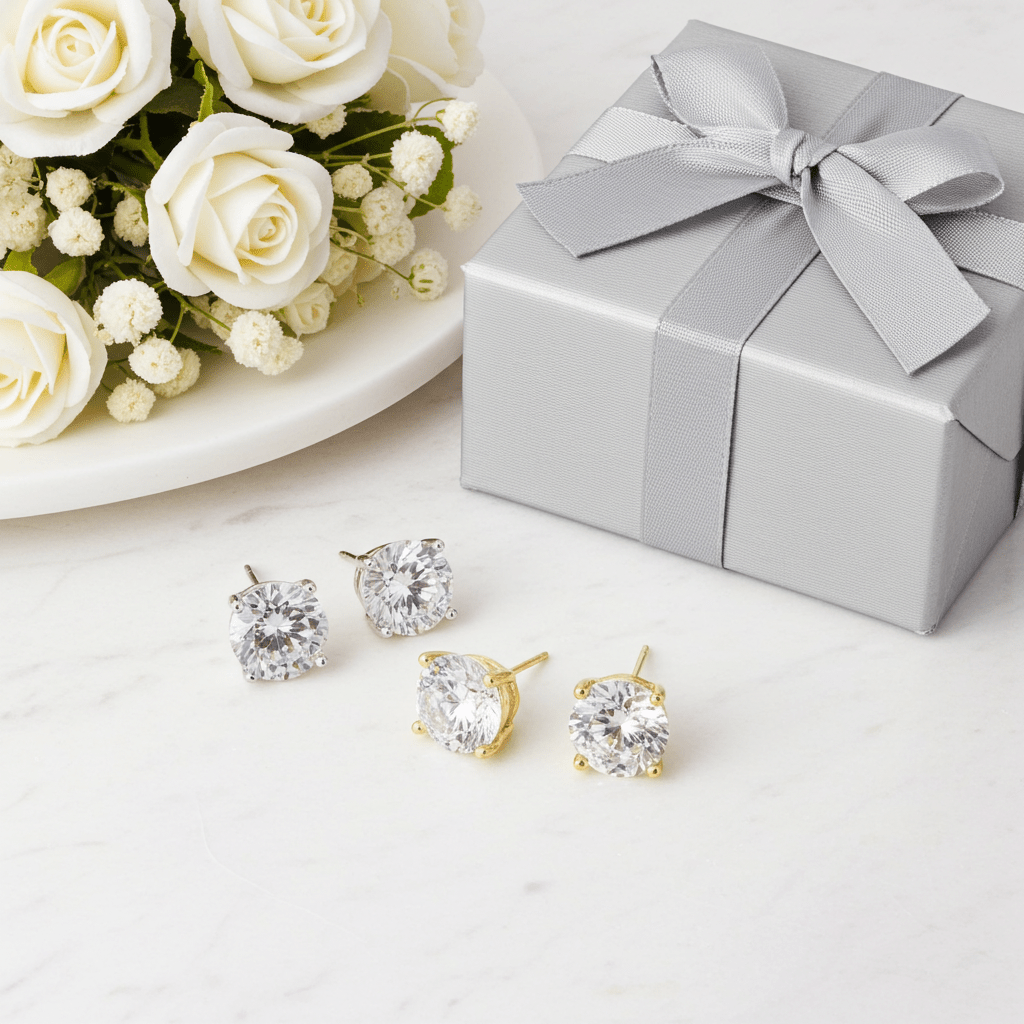 Gold Dipped Daily Post Earrings - Nifty Decor & More