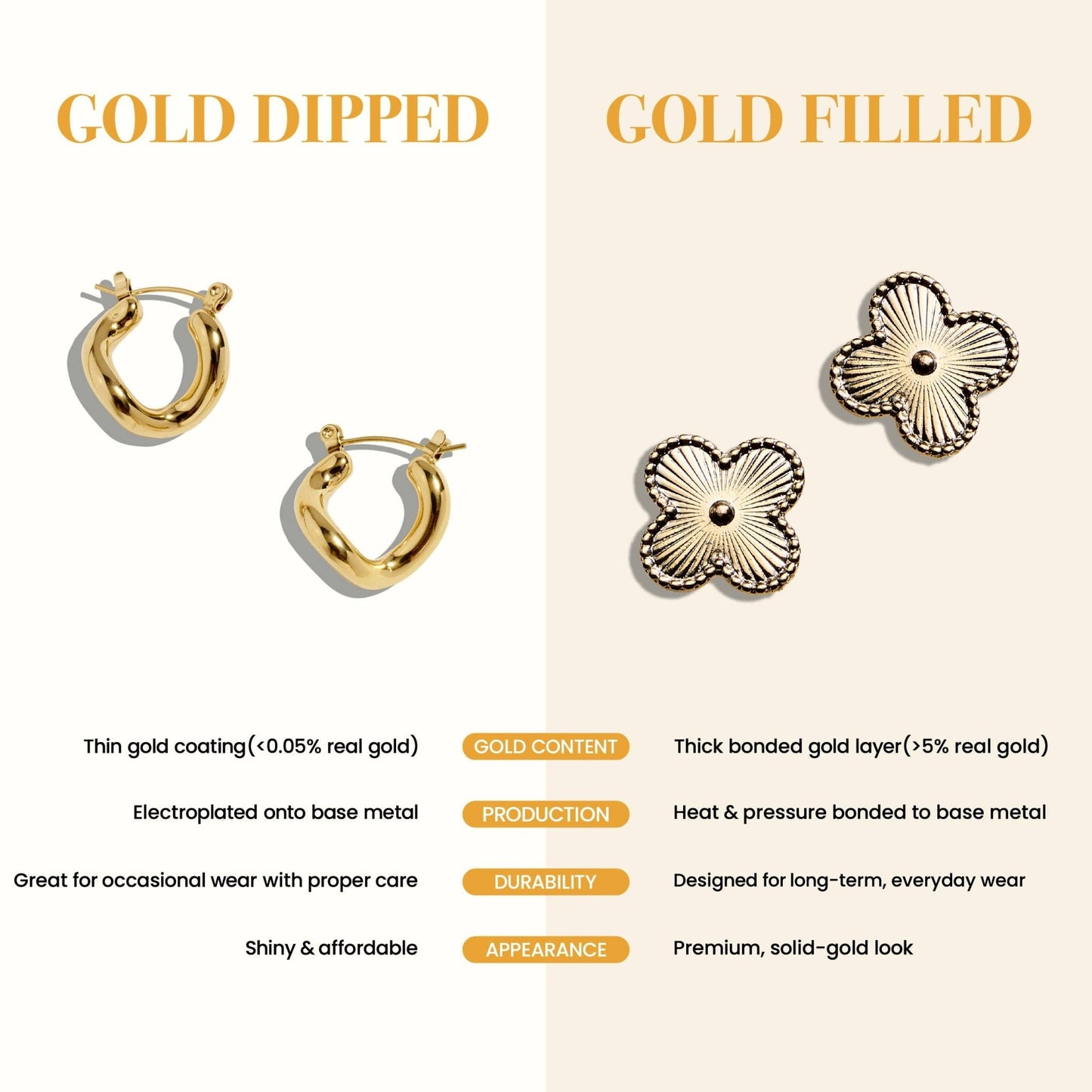 Gold Filled Crystal Bow Stud Earrings - Nifty Decor & More