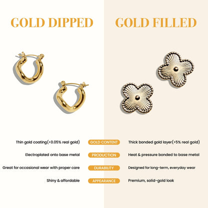 Gold Filled Crystal Bow Stud Earrings - Nifty Decor & More