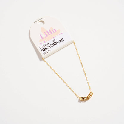Gold WWJD Bracelet – Inspirational Letter Chain - Nifty Decor & More