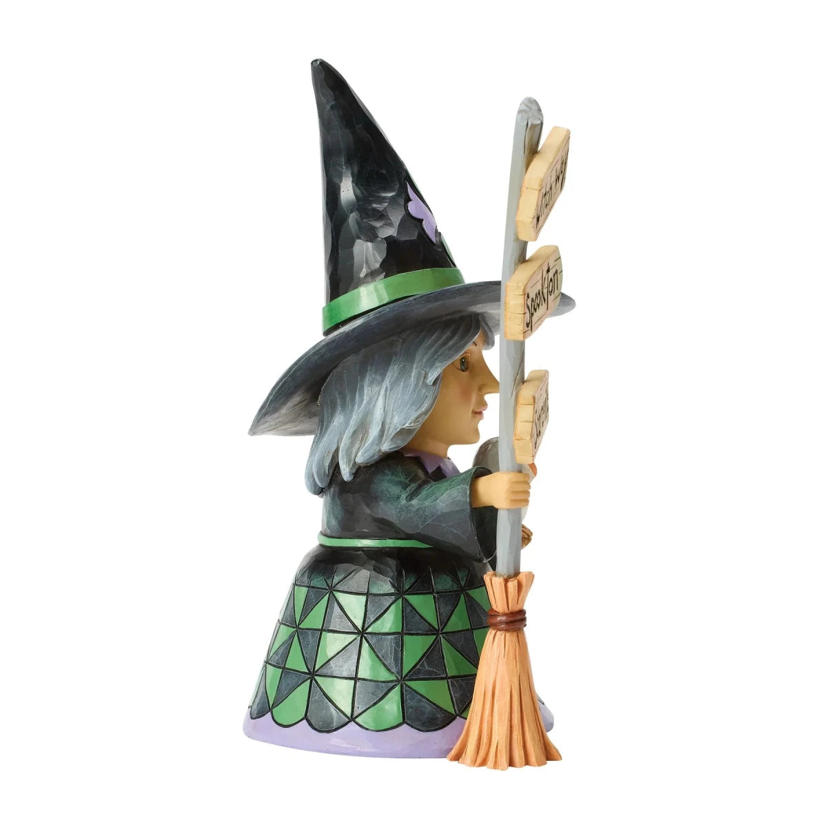 Good Witch Next to Broom Sign - Nifty Decor & More