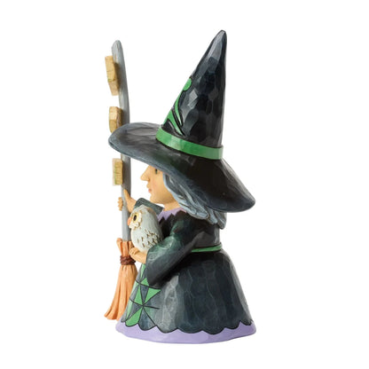 Good Witch Next to Broom Sign - Nifty Decor & More