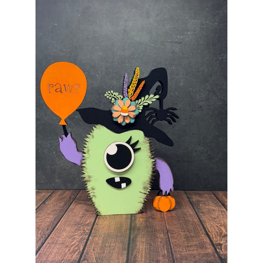 Googly Eyed Monsters Green Monster