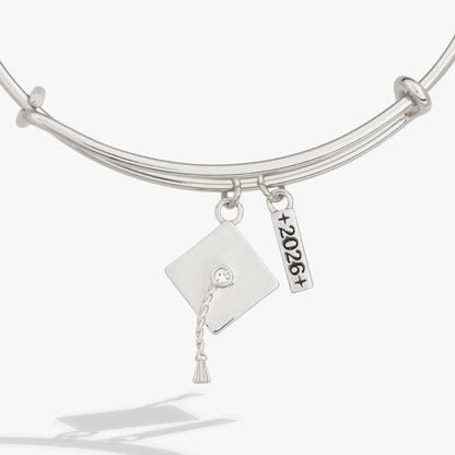 Graduation 2026 Multi-Charm Bangle - Nifty Decor & More