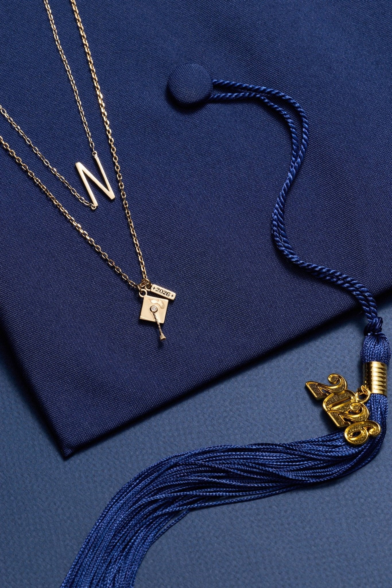 Graduation 2026 Multi Charm Pendant - Nifty Decor & More