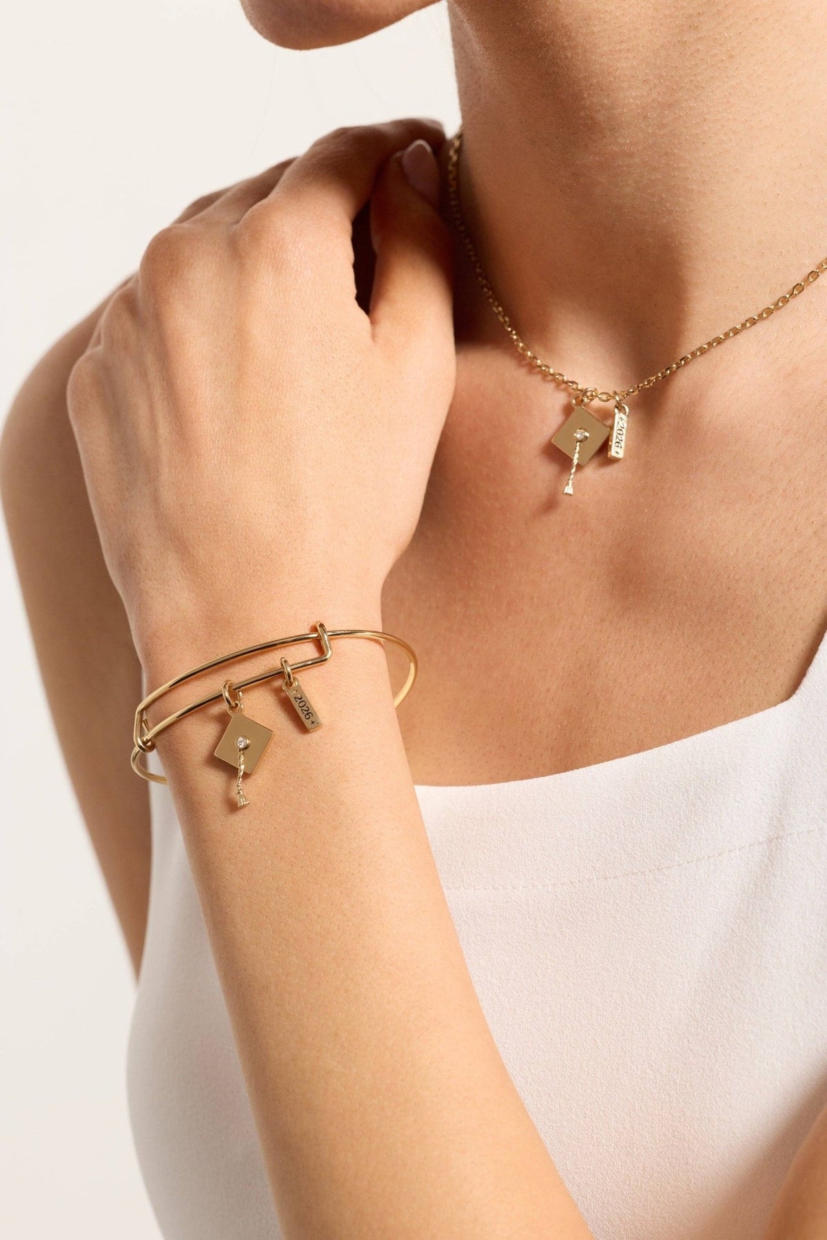 Graduation 2026 Multi Charm Pendant - Nifty Decor & More