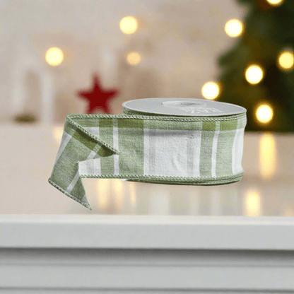 Green - Light Made of Cotton Measures 10Yds L X 2.5" W - Nifty Decor & More