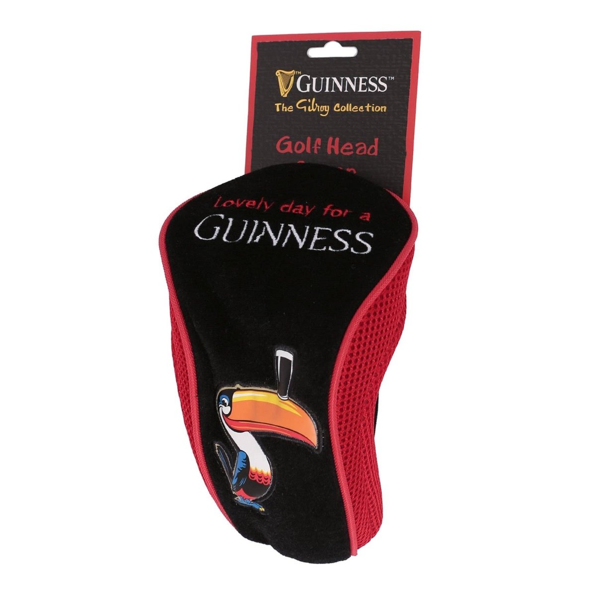 Guinness Toucan Golf Club Head Cover - Black - Nifty Decor & More