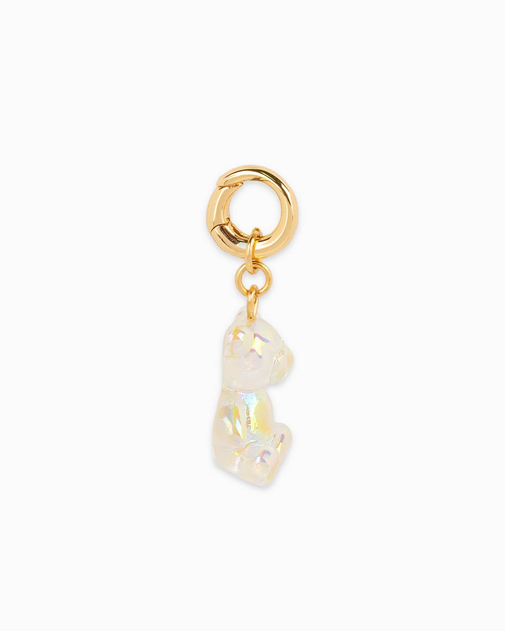 Gummy Bear Jewelry Charm in Transparent Resin, Adorable Playful Accessory for Jewelry DIY, Fun Gift Idea for Kids and Young Adults - Nifty Decor & More