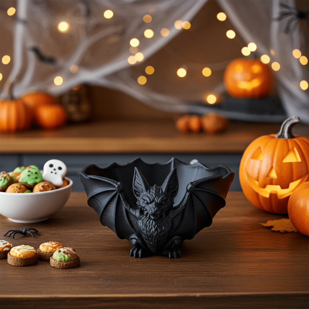 Halloween Bat Bowl - Nifty Decor & More