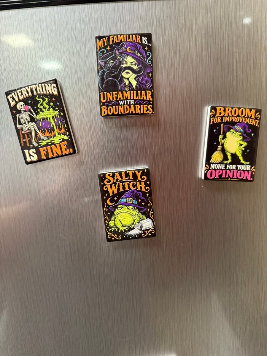 Halloween Funny Magnets - Nifty Decor & More