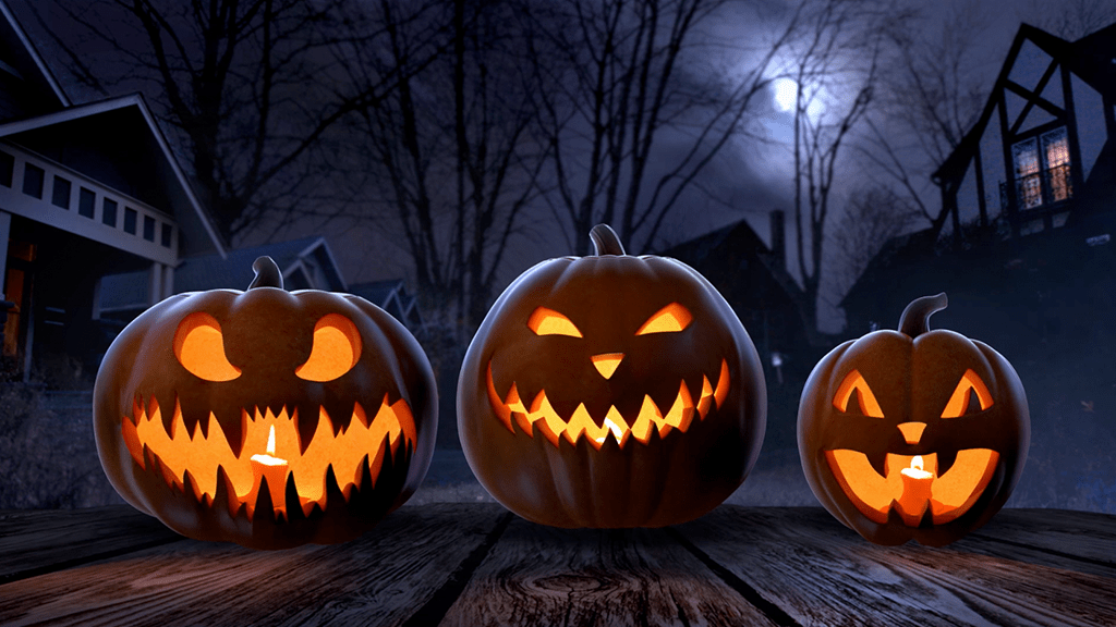 Halloween Hits Scene