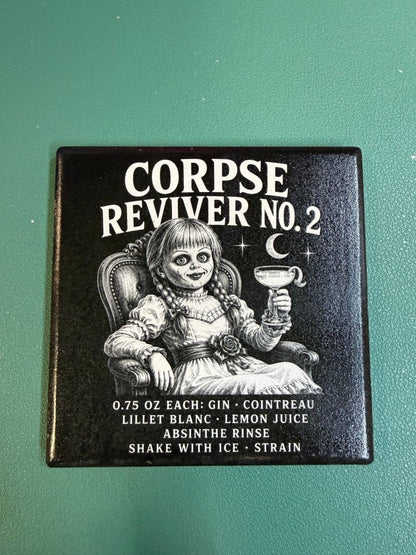 Halloween Mixed Drink Multi Coasters | UV Printed - Nifty Decor & More