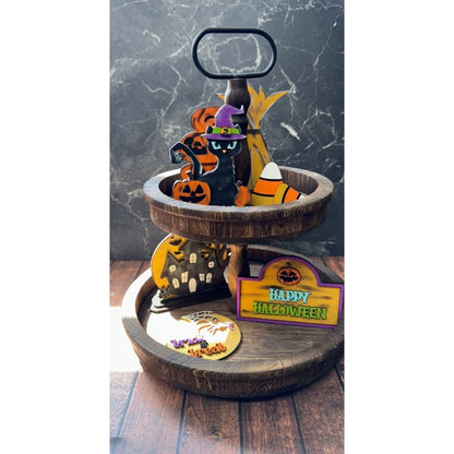 Halloween Tiered Tray - Nifty Decor & More