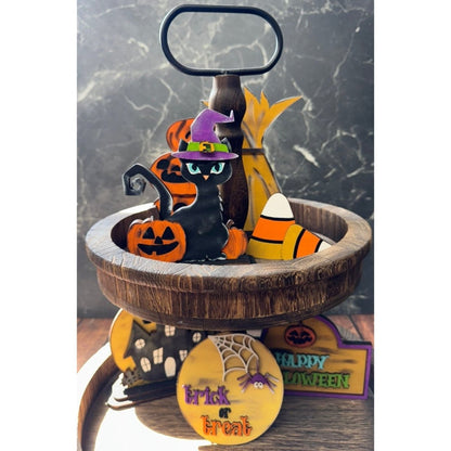 Halloween Tiered Tray - Nifty Decor & More