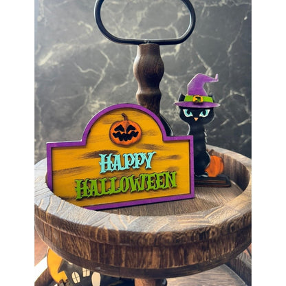 Halloween Tiered Tray - Nifty Decor & More