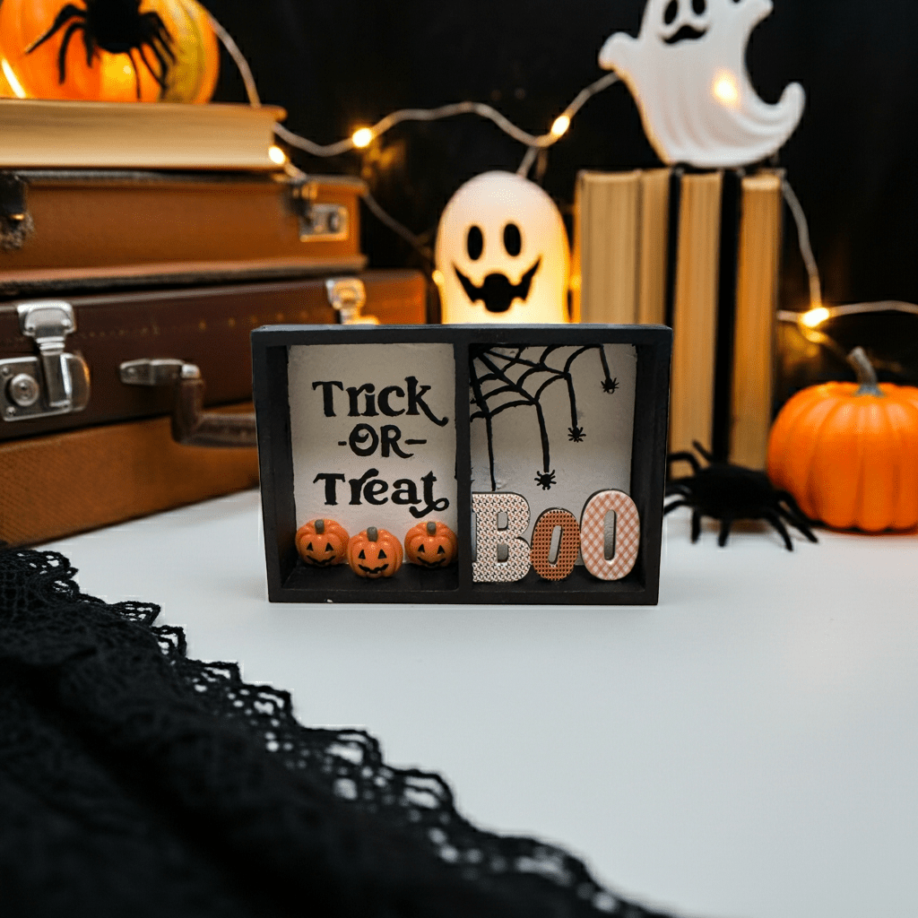 Hand-Painted Halloween Tabletop Decor - Nifty Decor & More