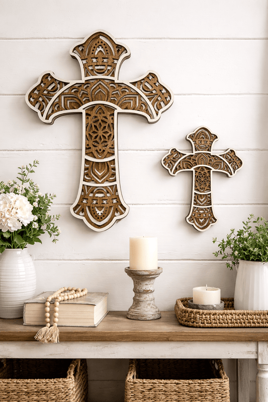 Handcrafted Rustic Christian Home Accents - Nifty Decor & More