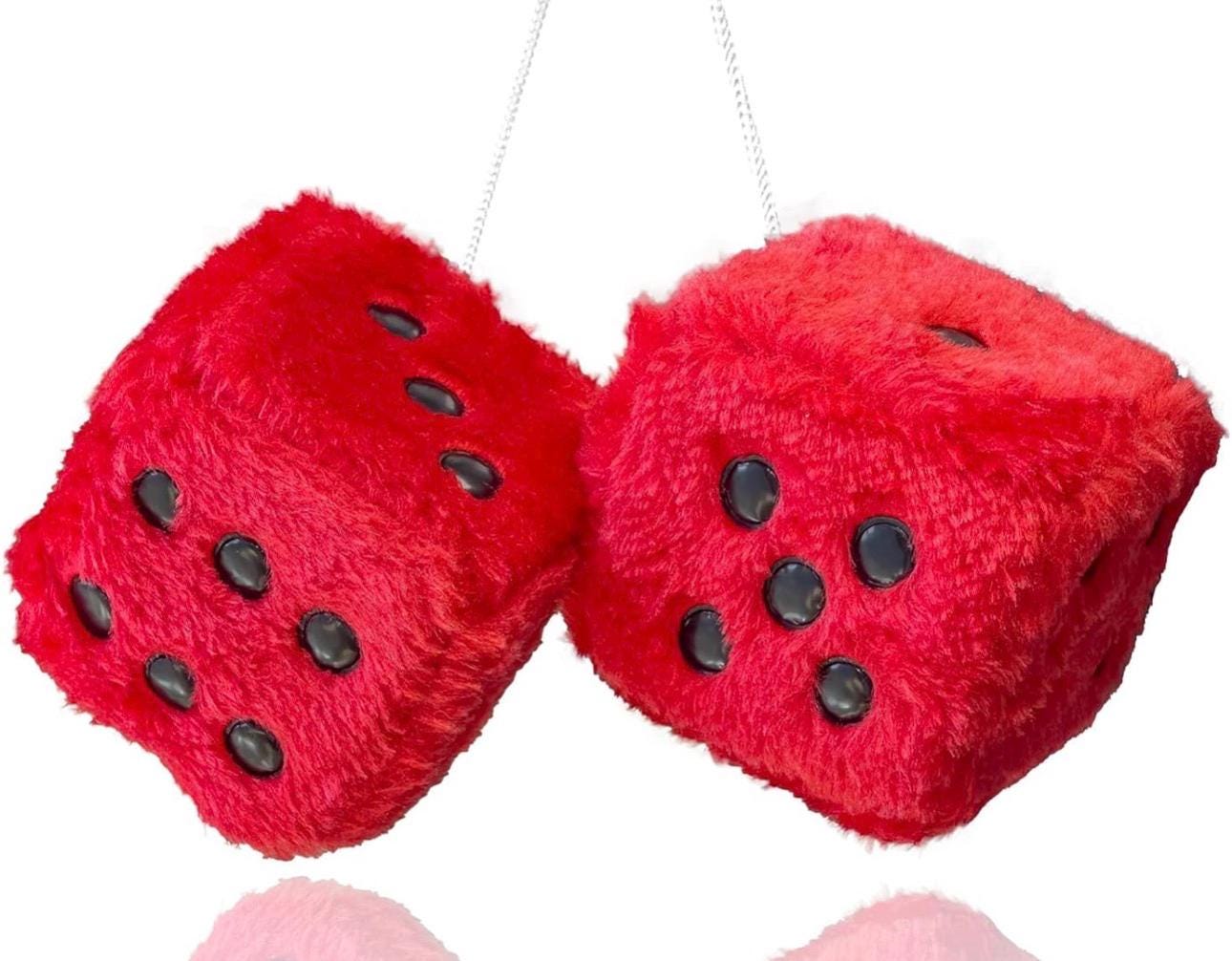 Handmade Bunco Party Trophy | Fuzzy Dice Award - Nifty Decor & More