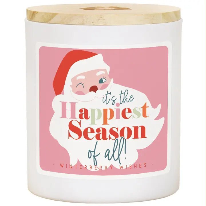 Happiest Season Santa - Wbr - Candles - Nifty Decor & More