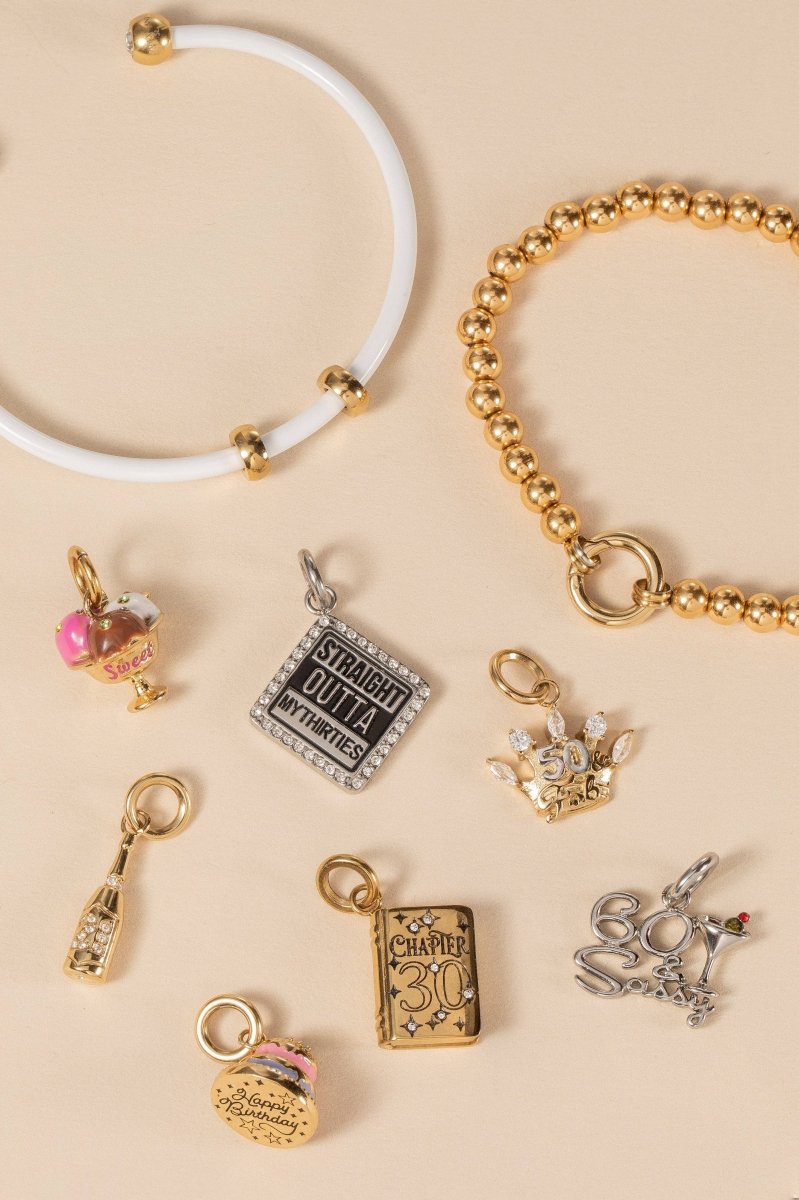 'Happy Birthday' Cake Charm - Nifty Decor & More