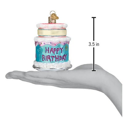Happy Birthday Cake Ornament - Nifty Decor & More